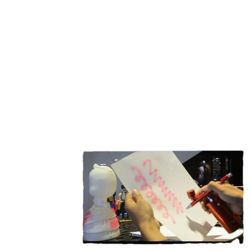 板喷绘身套装充电气泵喷018笔纹身色料大小模自用活动团纹体摊摆