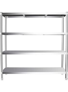 超展示架不锈钢货平面厨房商用多层仓库置物市厂家商架用置物YXM