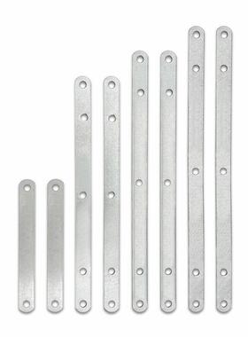 直门窗安无品牌/装固定镀锌铁一字片带孔固定铁片家具接连片固定