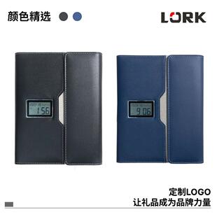 商务功能充电笔记本无多充电记本A5时钟线笔记本事活页本空白