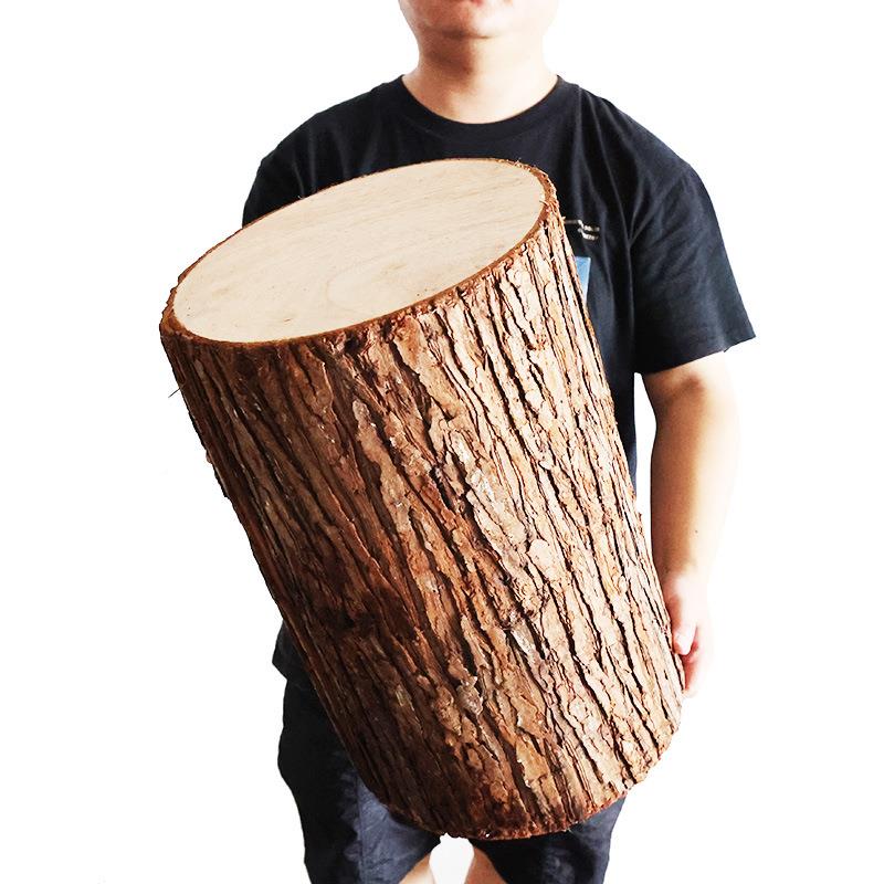 仿真桩木桩树假头仿木桩圆木墩商场装店橱窗服造景装饰道具DTS木