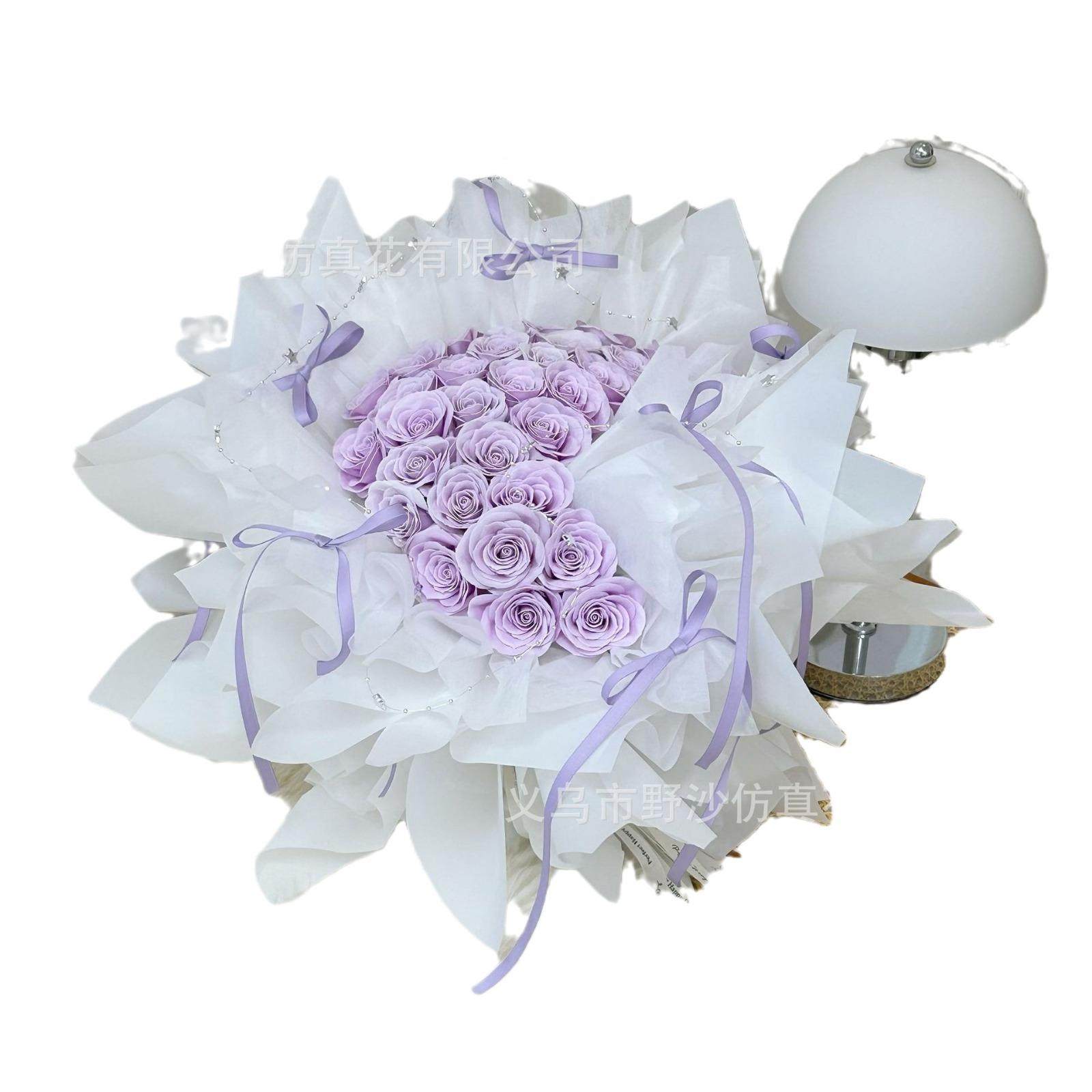 情人节生日礼物xzh070芭风月束香皂玫瑰花亮束求婚拍花照蕾道具送,家居饰品,餐桌花艺,淘宝优惠券,粉丝福利购,淘宝优惠卷