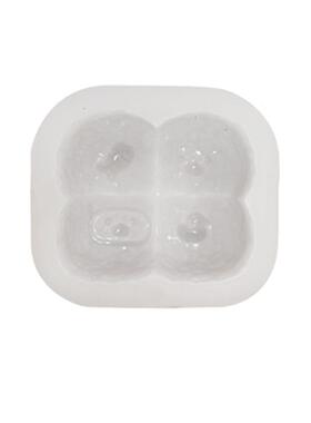 仿真面包捏捏模具卡通公仔D584可手胶工翻模捏做捏动物硅模具