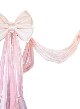 婚房布墙套装F180大号蝴蝶结男女置方新房客厅超卧室床头背景拉花