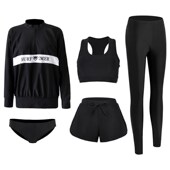 男浮潜套 潜t水服防女晒速干泳衣冲浪泳装 分体水母衣情侣长袖 长裤