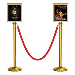 酒店大堂商场迎宾指示牌立式水牌导向F指引立牌不锈钢展示架广告