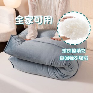 三角床头靠垫高级防撞软垫沙发大靠枕榻榻米软V包床上靠背拆 法式