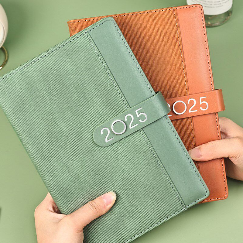 笔记本本子2025年日p程本A5日历本A4年历本一天一页计划本时间管