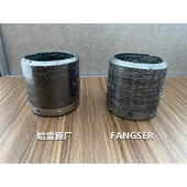 哈雷48肥仔排气尾段接口密封垫 滑翔路威S街霸排气V接口垫圈石棉