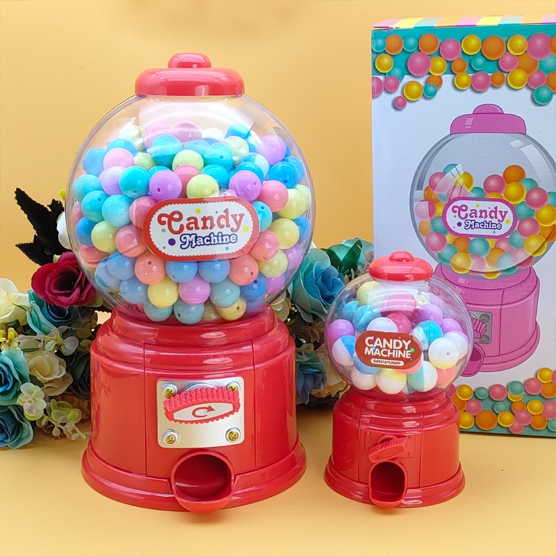 韩版可爱大号扭蛋机糖果机存钱罐扭糖机储L钱罐收纳盒学生奖品礼