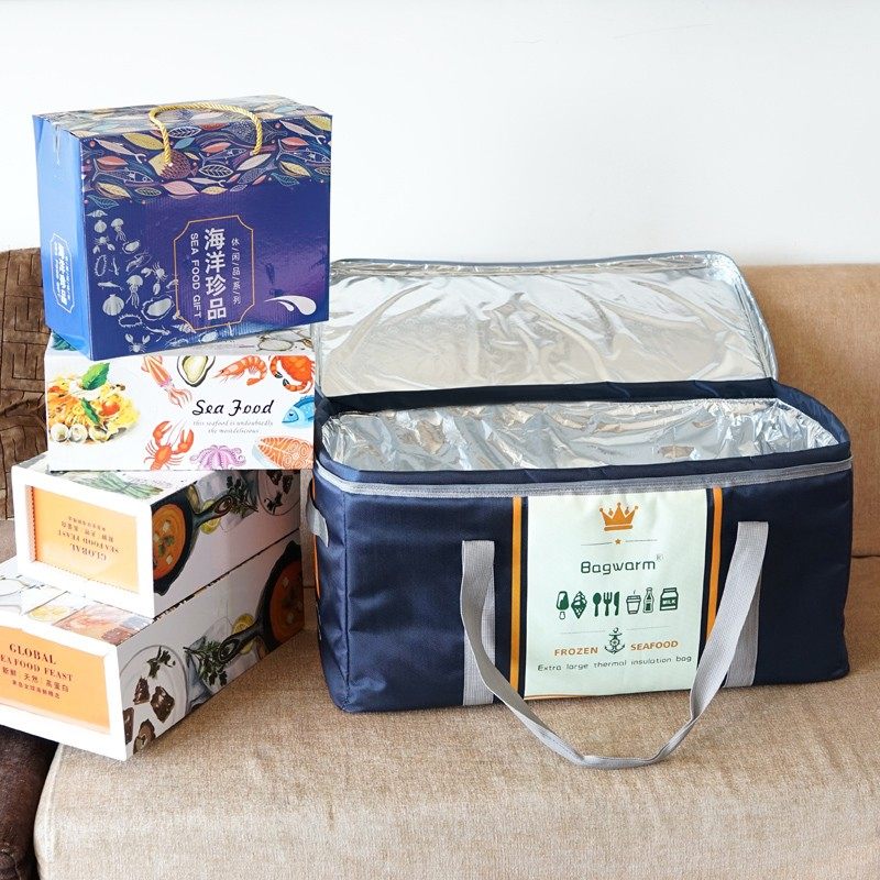 94L特大号加厚铝l箔保温包海鲜冷藏保鲜包防水冰包冰袋送餐外卖箱,户外/登山/野营/旅行用品,冰包,淘宝优惠券,粉丝福利购,淘宝优惠卷