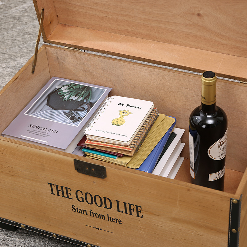 复古轻奢收纳凳子长条储物凳木箱子可坐人门口P换鞋凳衣帽间沙发