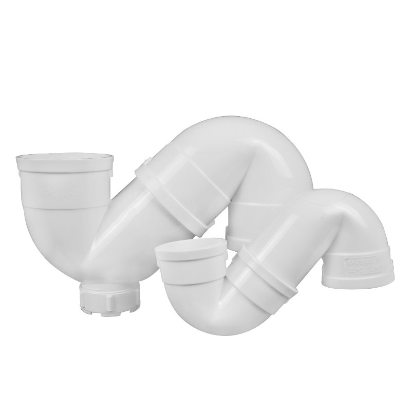 C存水弯 排水管型弯 防臭弯头带检查口 无门下雨 75