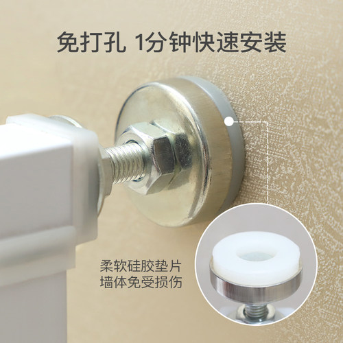 防盗网儿童窗户防护栏室内飘窗高层落地窗阳台护栏免打孔家用栏杆