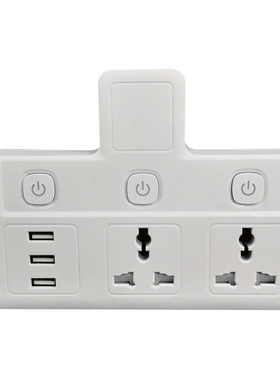 白色英规港式多功能插板ub插座英制港版面板多孔无线转换器