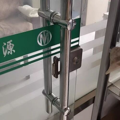 玻璃门拉手门把手加厚大门拉手钢化玻璃门大拉手调节孔距