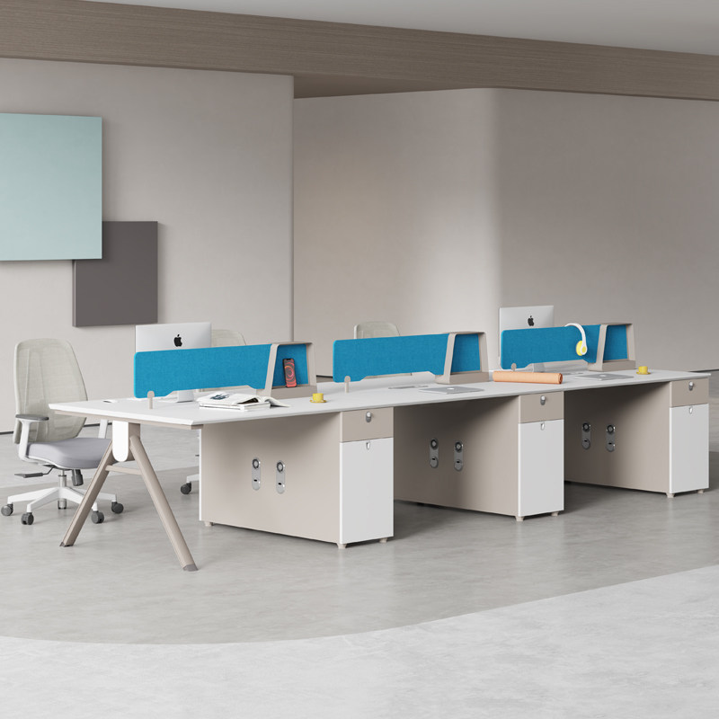 勇心职员办公桌椅人位现代办公室工位屏风人员工桌