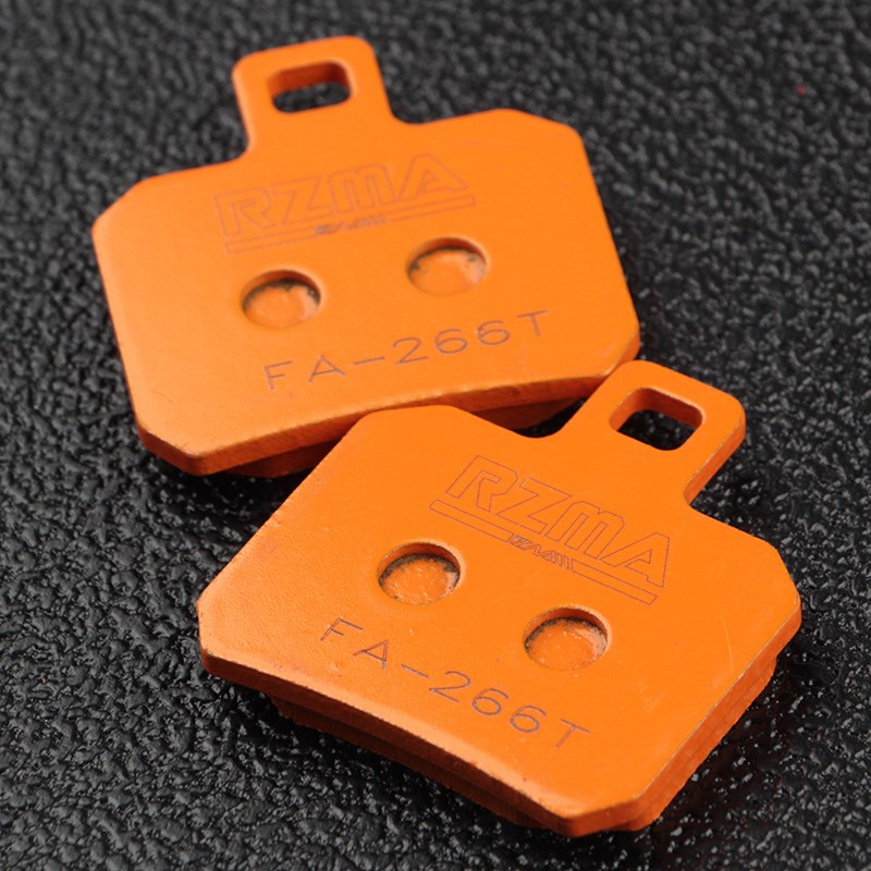 rzm瑞祖玛刹车片大小螃蟹卡钳刹车皮橙色F-2T金属陶瓷 赛道级