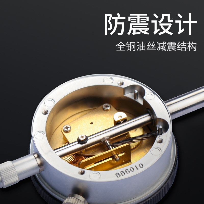 成都三和指针式反向小表盘百分表指示表千分表