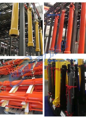 现代挖土机油缸中小臂大全总成铲斗挖斗R2555