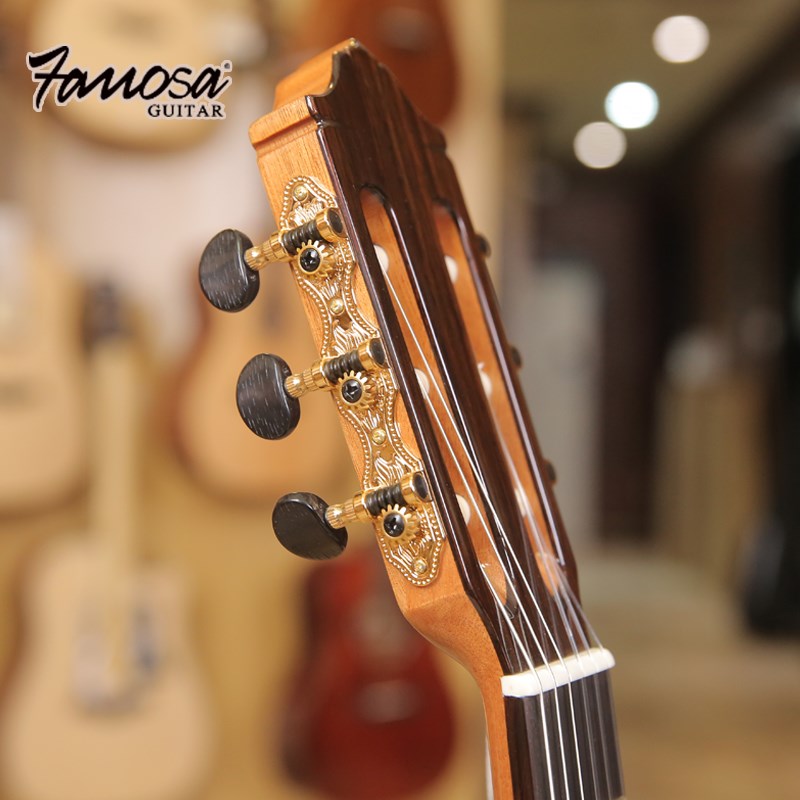 Fmo法摩萨F5红松玫瑰木寸单板面单古典吉他