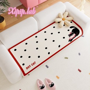 iil夏季 亲肤透气沙发垫家用客厅沙发凉席垫子爱少女风坐垫