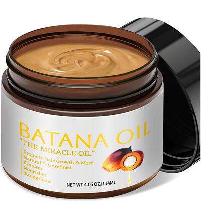 100% Natural Raw Batana Oil for Hair Growth巴塔纳发油 滋润