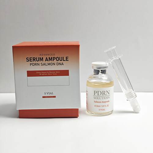 跨境TK热销SERUM AMPOULE PDRN SALMON抗老三文鱼微针安瓶精华液