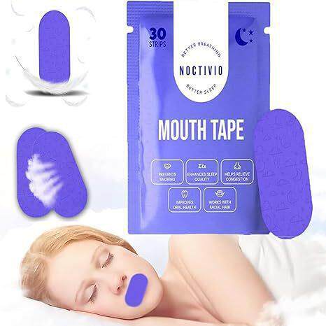 Noctivo Mouth Tape for Sleep Apnea睡眠唇贴,用于睡眠打鼾