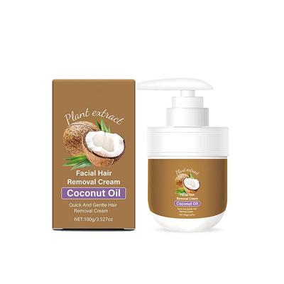 Coconut Oil Facial Hair Removal Cream 面部脱毛膏 温和不刺激