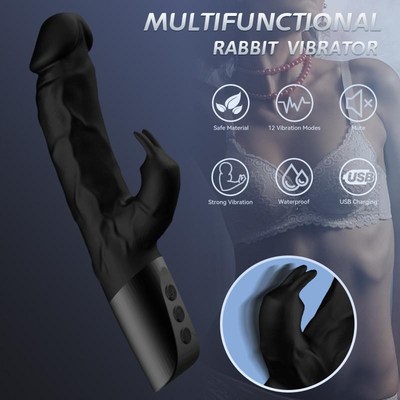 Rabbit Vibrator for Woman G Spot Clitoris Stimulator sextoys