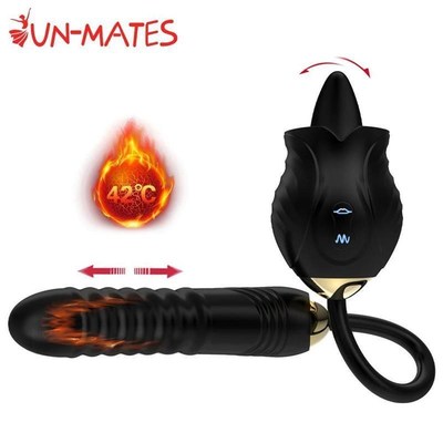 3 in 1 Rose Toy Vibrators for Woman Clitoral Nipple Licker S