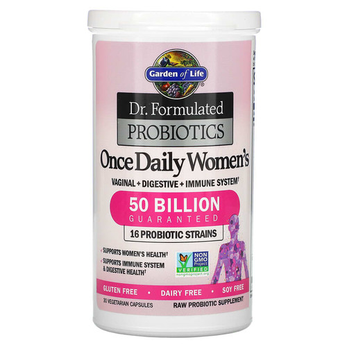 美国Garden of Life生命花园女性500亿益生菌胶囊私处调理