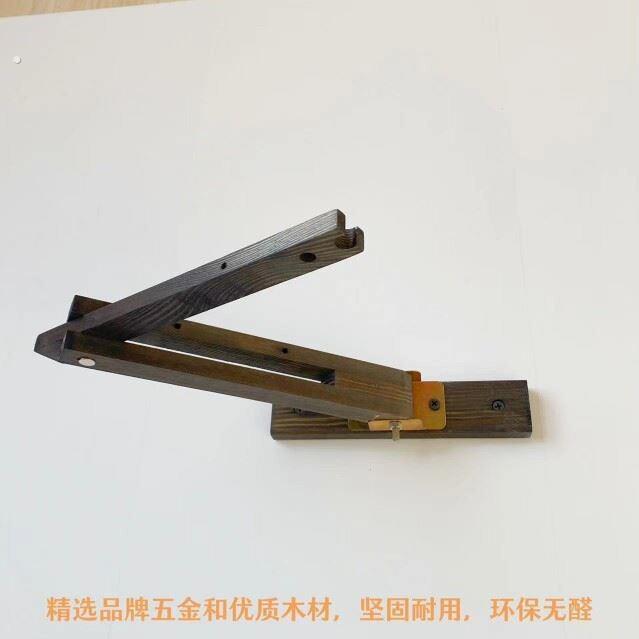 光影蝴蝶专用免打孔壁挂支架实木壁灯专用摇臂墙壁大号强力灯架