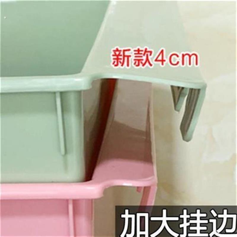 4厘米加大挂边厨房壁挂式垃圾桶加厚塑料整体橱柜垃圾筒可挂式收