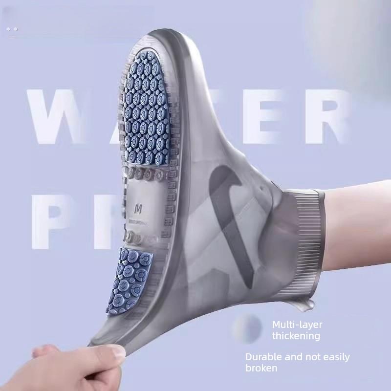 雨鞋男女款鞋套外穿防水防滑防雨水鞋加厚耐磨硅胶秋冬下雨天雨靴