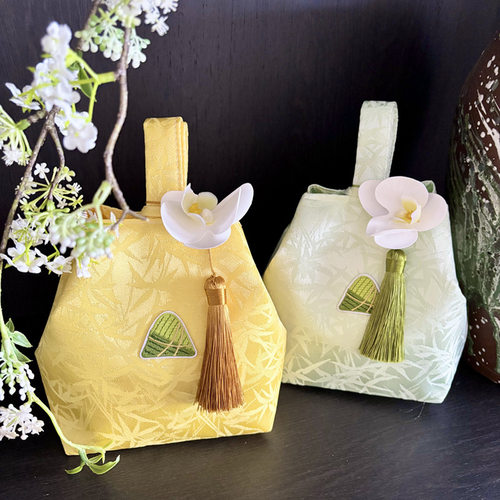 2026端午节包装袋传统中式流苏粽子刺绣手提袋国风公司端午包装袋