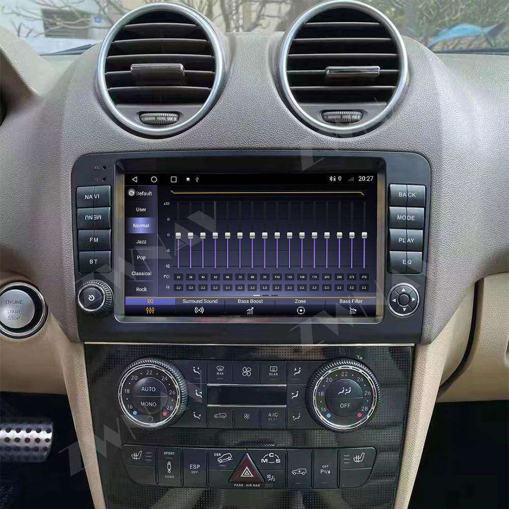 供应MercedesML奔驰ML全触屏大屏安卓导航仪车载智能carplay