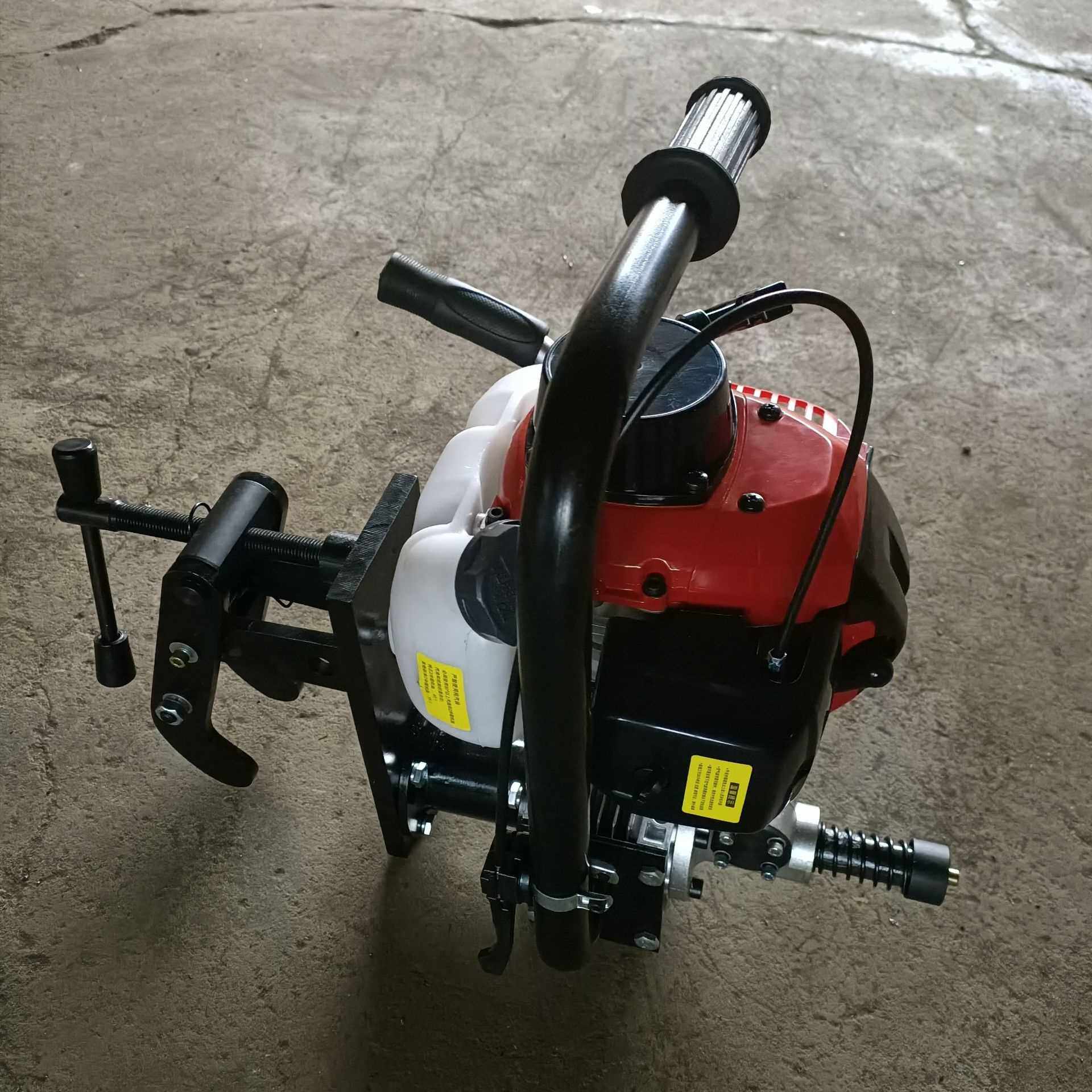 小型立式轨道钻眼机便携式钢轨打孔器材内燃铁轨钻孔器nzg-32钻机