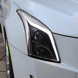 适用于凯迪拉克ATSL大灯总成ATS改装LED日行灯流光转向灯led大灯