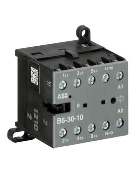 ABB接触器B系列9A3P三极B6-30-10-P*24V40/60Hz