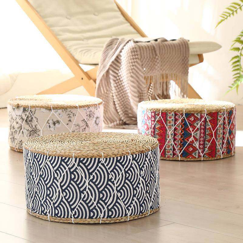 茶道草编榻榻米垫打坐拜佛垫加厚禅修垫飘窗坐垫藤编蒲垫蒲草蒲团,基础建材,脚轮/万向轮,淘宝优惠券,粉丝福利购,淘宝优惠卷