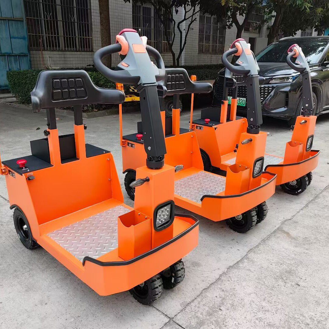 普尔夫ML150电动牵引车拖车头步行电瓶牵引头搬运车机场仓库挂车