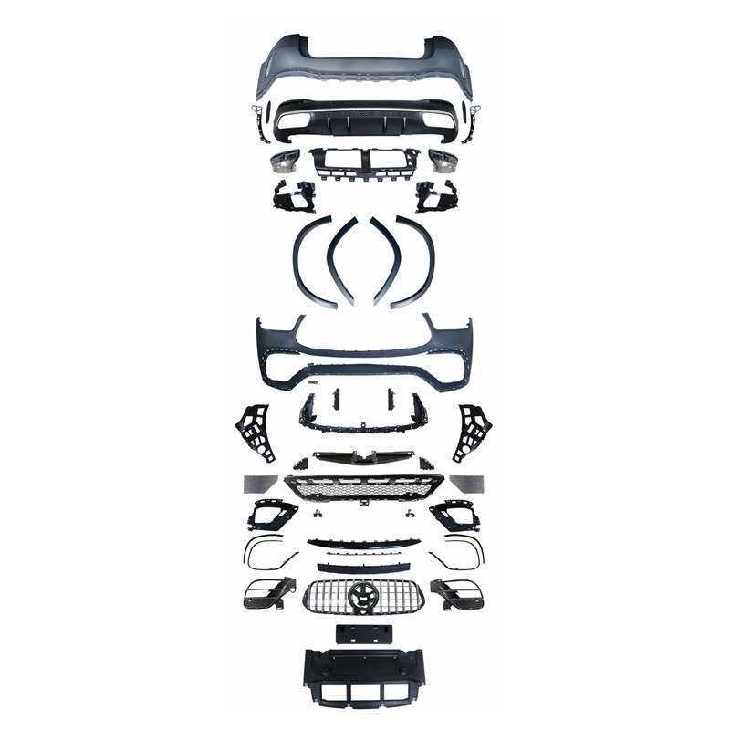 GLE63款车身套件适用于奔驰GLE包围COUPE轿跑保险杠AM