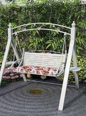 秋千户外庭院阳台室外家用大人吊篮藤摇椅网红荡秋千双人吊床吊椅