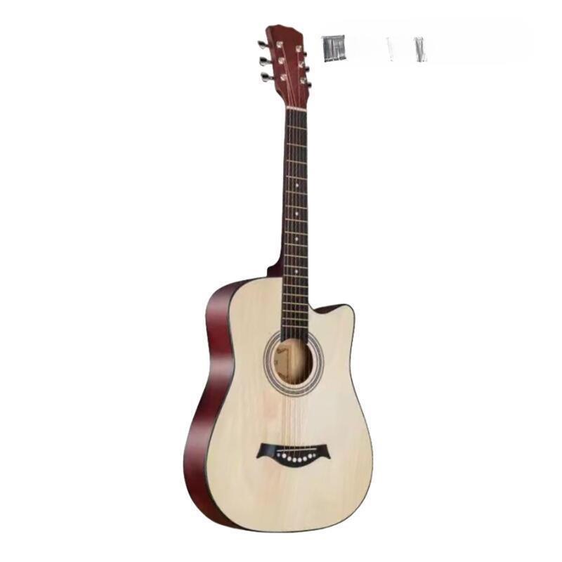 吉他38寸大量现货41寸民谣木吉他初学者练习琴普及jita吉