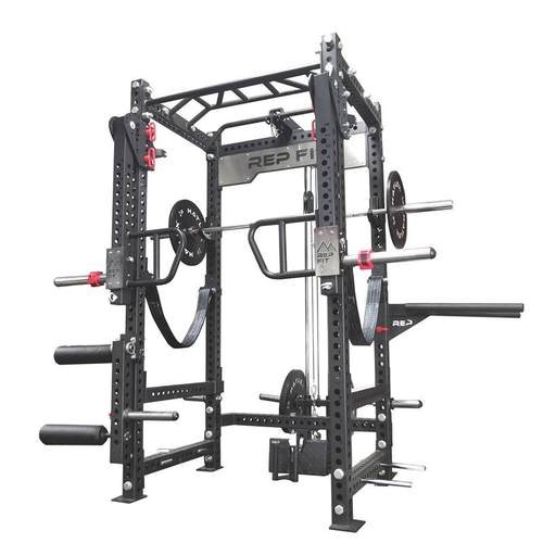 REP商用组合深蹲框架V2框式深蹲卧推架综合力量训练器械