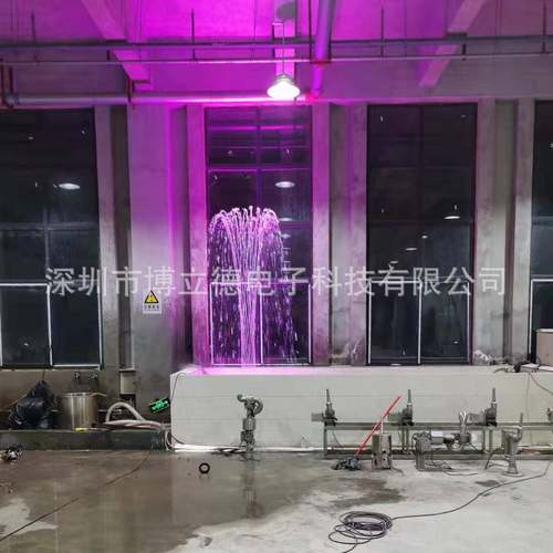 花篮喷泉旋转波光脚踏喷头设备制作安装水景工厂跑泉蘑菇喷泉小型