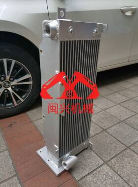 适用三一SY75-9液压油散热器730x255x110三一挖机水箱