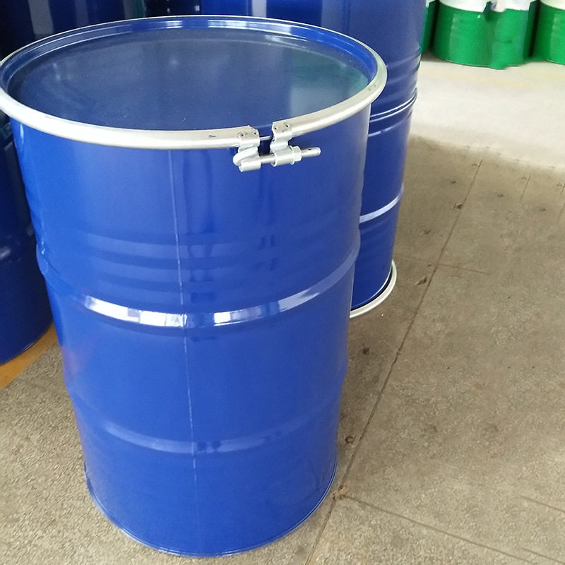 厂家批发200L开口桶加厚200l化工桶圆形涂料铁桶烤漆油桶